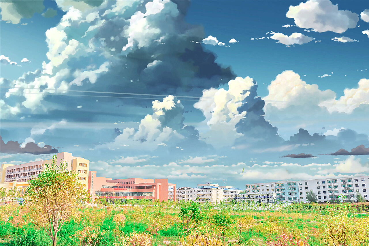 中北大學(xué)動(dòng)漫設(shè)計(jì) 天空為幕，創(chuàng)意翱翔